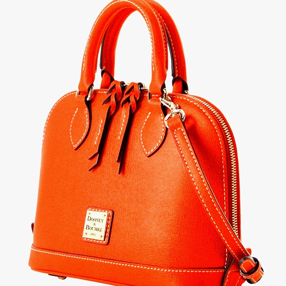 COPY - Orange Dooney and Bourke purse
